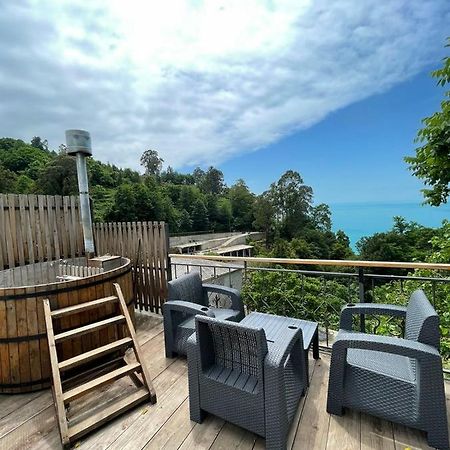 Glamping Village Sarpi Ngoại thất bức ảnh