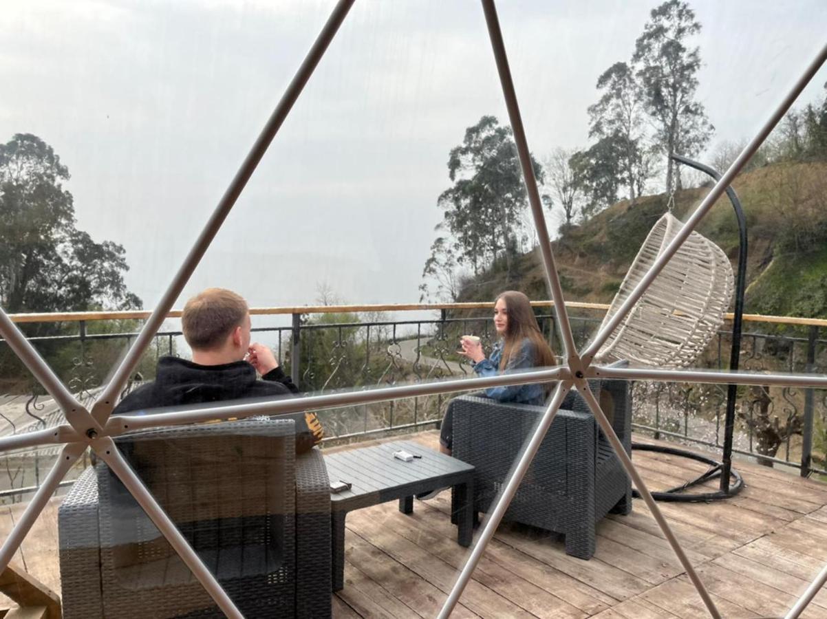 Glamping Village Sarpi Ngoại thất bức ảnh